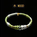 Nephrite-White & Green Phantom Quartz Necklace